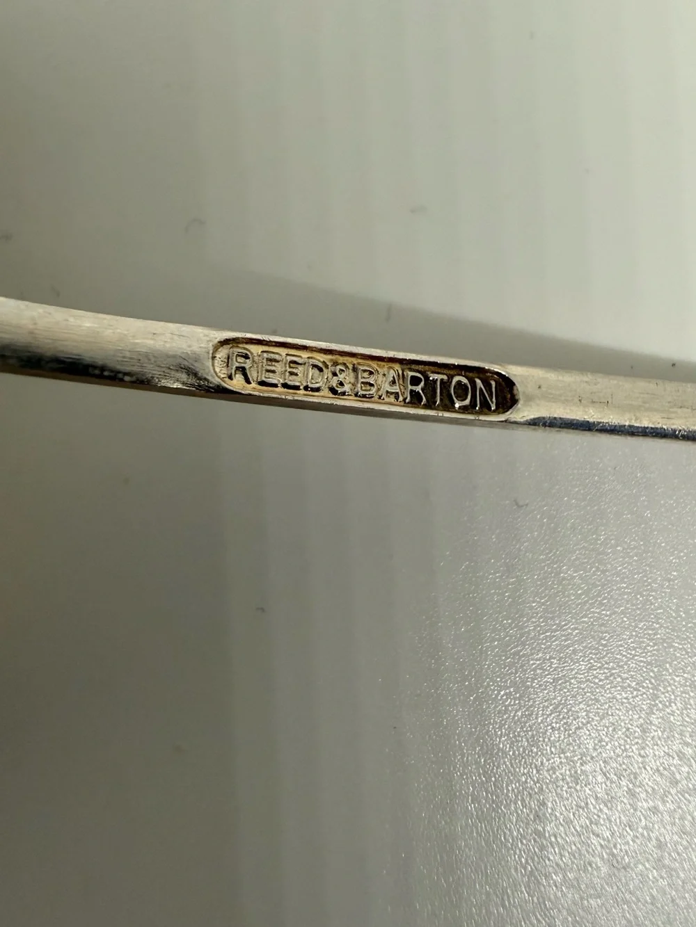 Vintage Reed & Barton Silverplate Floral Gravy Ladle – Ornate Rose Design